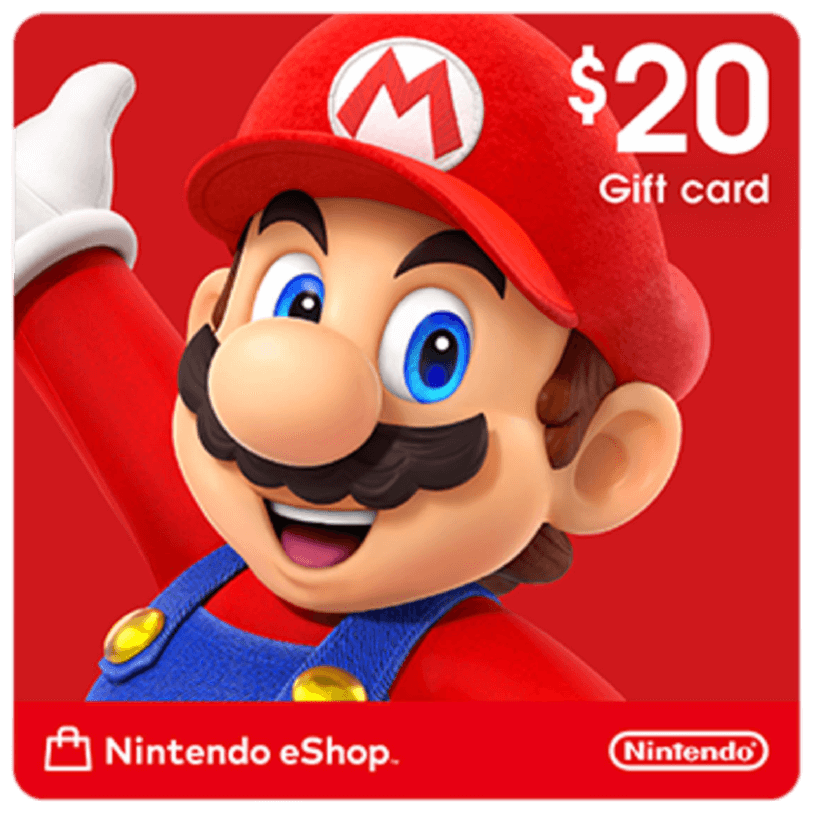Nintendo eShop EEUU GiftCard $20 USD